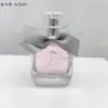 Embalaje de botella de perfume personalizado banda de goma lazo de cinta dorada accesorios de regalo lazo terminado DIY cinta de lazo