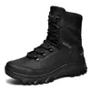Botas militares de talla grande para hombre, antideslizantes y resistentes al desgaste, adecuadas para actividades al aire libre, senderismo, montañismo, uso todoterreno, trabajo y uso casual; una opción moderna y elegante