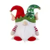 Boneco Rudolph transfronteiriço Gnomo de lantejoulas de Natal Enfeite de Natal com luzes Boneco sem rosto