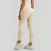 Novas Calças Base Camada Outerwear Fitness Yoga Esportiva Cintura Alta Controle de Barriga Levanta Bumbum Femininas Corrida Casual Sem Marcas Embaraçosas Calças de Yoga