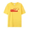 [Camiseta de Algodão Tamanho Europeu] Moda Verão 2025 Camiseta de Algodão Gola Redonda Estampa Liberdade Liberdade Manga Curta Masculina Preta