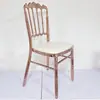 Silla galvanizada para bodas de hotel, silla para salón de banquetes y auditorio, silla de banquete, silla para comedor de casa con respaldo, silla de bambú
