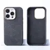 Funda de Teléfono Móvil de Gamuza Adecuada para Apple 16/17 Promax Importada de Italia Funda Protectora Todo Incluido para iPhone 16