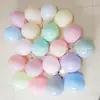 Globos Macaron de Doble Capa 5 pulgadas Globos de Color Macaron Set Doble Decoración de Boda Arreglo de Fiesta Rejilla Globos Pequeños