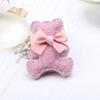 Tocado transfronterizo, linda horquilla navideña, horquilla roja de amor para bebé, estilo coreano, clip lateral festivo, accesorios para el cabello de dibujos animados al por mayor