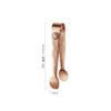 Pinça de Gelo Transfronteiriça de Aço Inoxidável 304 Clip Padrão Rosa de Alta Qualidade Clip para Cubos de Açúcar Clip para Molho Clip para Cubos de Gelo de Bar