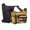 Bolsa de peito para viagem ao ar livre transfronteiriça da Amazon, bolsa de peito tática para atividades ao ar livre, bolsa de peito camuflada para esportes de corrida, bolsa de peito masculina