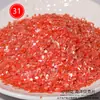 Fragmentos de concha 2-3 mm tamaño pequeño fragmentos de mosaico nácar DIY broche hecho a mano clip para el pelo adornos otros