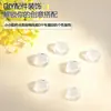 Rhinestones Acrílicos Planos con Base Plana y Biselado Cuadrado de 19.2*18.2mm, Accesorios para Aretes DIY, Soporte para Pedidos de Muestra