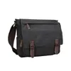 Bolsa de Ombro para Viagem Amazon Bolsa de Lona Bolsa Mensageiro de Lona Bolsa para Laptop Pasta Masculina