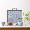 Yuerui Cultural y Creativo Cinco Grandes Hornos Juego de Té de Alta Gama Caja de Regalo Set para Padre, Maestro, Clientes, Extranjeros, y como Regalo Souvenir