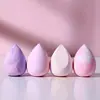 Set de Huevos de Belleza Gota de Agua Transfronterizo Esponjas Maquillaje al por Mayor No Absorbe Base de Maquillaje Huevo Doble Uso Seco y Húmedo Herramientas de Maquillaje