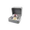 Príncipe Rosa Linda Caja de Regalo Hecha a Mano Bolsa de Regalo Día de San Valentín Anillo de Regalo Rosa Adorno de Resina Rosa Caja de Regalo