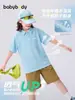 Body Infantil Roupas Infantis Camisa Polo Infantil Manga Curta Fina 2026 Verão Novo Estilo Meninos e Meninas Tops Respiráveis de Secagem Rápida