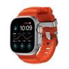 La Correa de Silicona Wild Trail es Adecuada para Apple 10 S11 Generación iWatch Ultra Hebilla de Metal de Aleación de Titanio Pulsera Deportiva