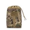 Bolsa de Cintura Tática para Exterior Bolsa de Armazenamento Esportiva à Prova d'Água para Montanhismo com Sistema Molle Saco para Reciclagem de Objetos Pequenos e Detritos