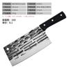Cuchillo de cocina doméstico Running Jianghu, forjado a mano, para cortar huesos, cuchillo de corte de doble propósito, cuchillo afilado y duradero de acero inoxidable