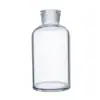 Garrafa de boca larga frasco de reagente boca fosca transparente marrom marrom subembalagem selada frasco de boca pequena frasco de amostra de óleo