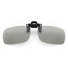 Gafas de sol con clip para hombre, gafas de sol ultraligeras para conducir, gafas especiales con clip de lente polarizado, gafas para miopía de día y de noche, uso dual para mujer