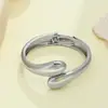 Moda Europea y Americana Simple Metal Pesado Elegante Anillo Geométrico Brillante Gota de Agua Collar Pulsera Pendientes Conjunto de Joyería para Mujeres
