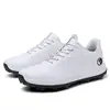 Zapatos de golf con clavos de nuevo estilo, zapatos de entrenamiento de golf para interiores, zapatillas deportivas para exteriores, zapatos casuales para hombre, zapatos de moda.