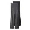 Pantalones de Maternidad Primavera y Otoño Ropa Exterior 2026 Estilo Nuevo Pantalones de Pierna Ancha Micro Pantalones Adelgazantes Alta Elasticidad Soporte Abdominal Casual Pantalones Largos Ropa de Otoño