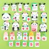 Nuevo pegamento de crema Mahjong Panda, pegamento para dejar caer, accesorios de resina hechos a mano y caseros, funda para teléfono, clip de fruta, cuerda para zapatos.
