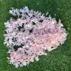 Cifrado de Pétalos de Flor Transfronterizo Simulación Flor de Glicina Flor de Seda Flor Colgante Enredadera Decoración de Escena de Boda Decoración Exterior Pétalos de Flor Direccionales