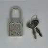 Cerraduras Cuadradas de Aleación de Zinc al por Mayor, Cerraduras para Papelería, Cerraduras de Ferretería, Cerraduras para Diarios, Cerraduras Universales, Cerraduras Pequeñas para Fabricación de Latas