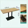Sofá de Terraza de Montaje en Pared Estilo Restaurante de Té de Hong Kong Mesa y Silla para Restaurante Temático Silla de Madera Maciza para Hotel Comercial