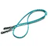 Corrente de suspensão artística em formato de carpa para óculos, alça de pescoço tecida em PU anti-queda para óculos de sol, acessórios antiderrapantes e anti-queda