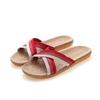 Pantuflas de Lino para Mujer, Pantuflas de Lino Antideslizantes para Uso en Casa, Pantuflas para Todas las Estaciones para Hombre, Diseño de Verano, Estilo de Pareja