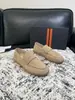 Mocasines de gamuza para hombre estilo británico ZEG de negocios casual transfronterizos slip-on planos cómodos para el día a día