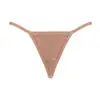 Amazon Transfronterizo Ropa Interior Sexy sin Costuras de Cintura Baja para Mujer, Hilo Dental de Algodón Puro Hueco con Entrepierna Delgada para Mujer
