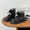 Liquidação: Botas Infantis Outono e Inverno, Botas Martin, Botas de Cano Curto