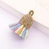 Acessórios Ultra-curtos Pulseira Pingente Colar Pingente Borla Estilo Étnico de Xizang Fio de Algodão Colorido Borla Curta