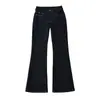 Jeans flare moderno de quatro vias stretch para mulheres, nova coleção outono 2026, cintura alta, modelador, levanta bumbum, calça flare versátil