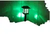 Nova luminária de chão para gramado solar de aço inoxidável LED para gramado externa à prova d'água para pátio