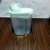 Pote Transparente para Armazenamento de Grãos Doméstico Caixa de Armazenamento de Alimentos Secos para Cozinha Pote de Plástico Selado Pote à Prova d'Água para Grãos