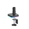 Soporte de Monitor de Doble Brazo con Cilindro de Resorte de Gas de Una Mu Tres Acres Tipo-C Protocolo Pd Soporta Hub Usb2.0