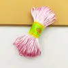Hilo de Tejer DIY Cuerda de Colores Material Hecho a Mano Cuerda de Nudo Chino Cuerdas de 10 Colores Material de Hilo para Jardín de Infancia