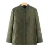 Traje Tang Delgado de Abuela, Chaqueta de Estilo Otoñal para Señora Mayor, Ropa de Mujer para Primavera y Otoño para Mujeres de Mediana Edad y Mayores, Chaqueta Abotonada de Madre