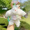 Qualidade Original Estilo Fragrante Saia Prellis Pendente de Pelúcia Coelho Pendurado na Orelha Pingente de Bolsa Fofo Nicho Chaveiro