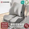 Fábrica de origen transfronterizo Zhejiang Shengxiao OEM personalizado esponja de espuma viscoelástica para respaldo cojín de soporte lumbar de rebote lento