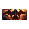 Mouse Pad Serie Diablo Sobredimensionado Almohadilla para Teclado Llamativo Extra Grande Engrosado Borde de Bloqueo Venta al por Mayor Almohadilla Grande para Escritorio de Oficina Soporte