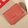 Nova Carteira Curta Feminina Tripla Multifuncional Pequena Carteira Moda Mini Estilo Coreano Estudante Feminina Bolsa de Cartão Bolsa para Mulheres