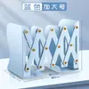 Estantería retráctil para libros, escritorio, almacenamiento de libros, acabado de datos, estantería de metal grueso de hierro para oficina.