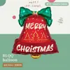 Nueva Serie de Decoración para Fiesta Navideña Mini Muñeco de Nieve, Anciano, Reno, Árbol de Navidad Globos de Papel de Aluminio Serie Navideña
