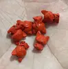 Venta transfronteriza rojo cinabrio ruyi bergamota amor y otros colgantes de cuentas semiacabados accesorios para cadena de suéter diy