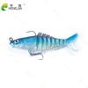 Nuevo Paquete de Colores Hengjia Señuelo Blando para Peces de Plomo Luya Pesca en Hielo Luya Señuelo Blando Peces de Múltiples Secciones Señuelo Blando al por Mayor